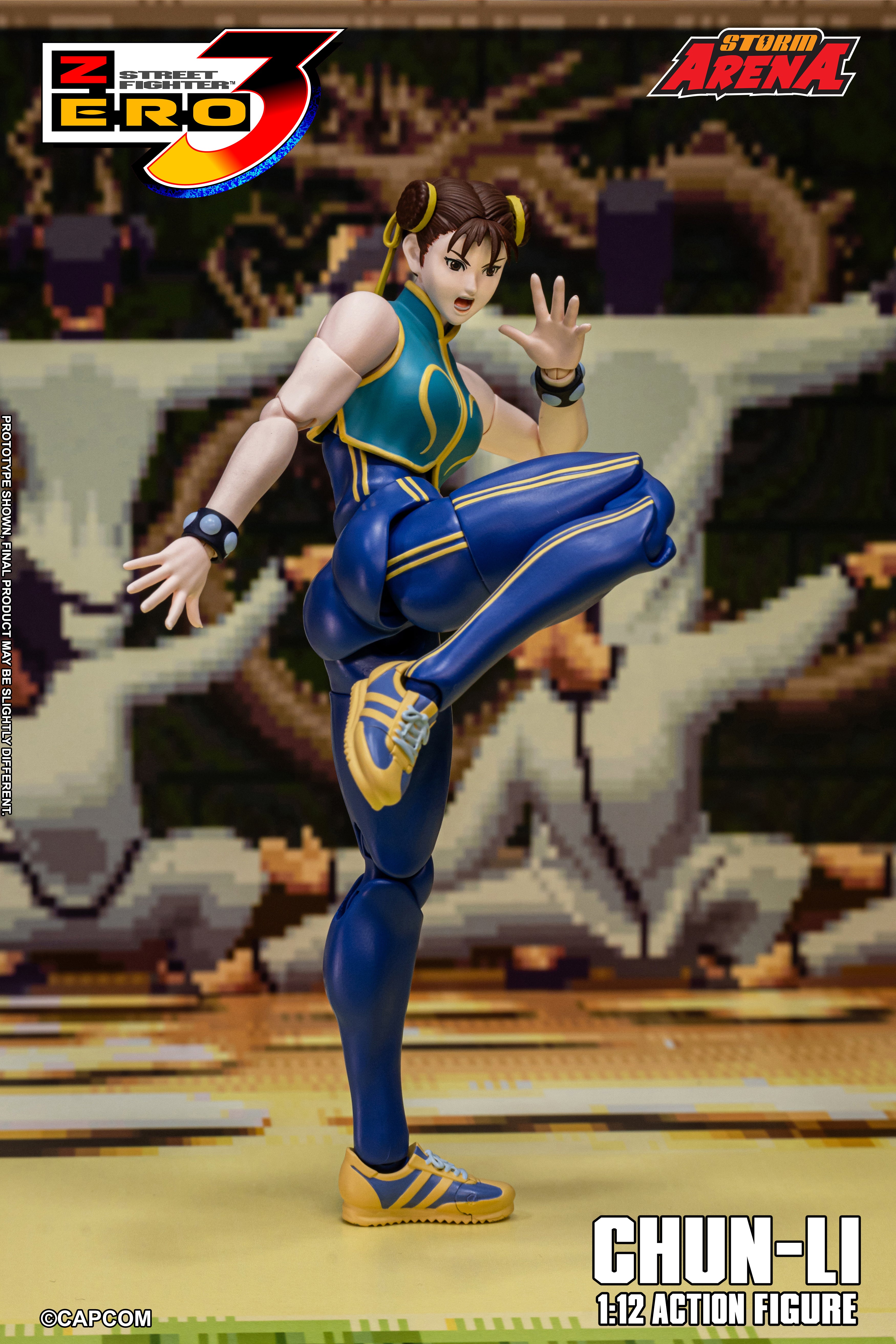 STREET FIGHTER ZERO 3 - CHUN-LI 1/12 Action Figure – STORM