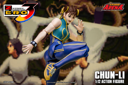 STREET FIGHTER ZERO 3 - CHUN-LI 1/12 Action Figure | ストームアリーナ ストリートファイターZERO3 春麗