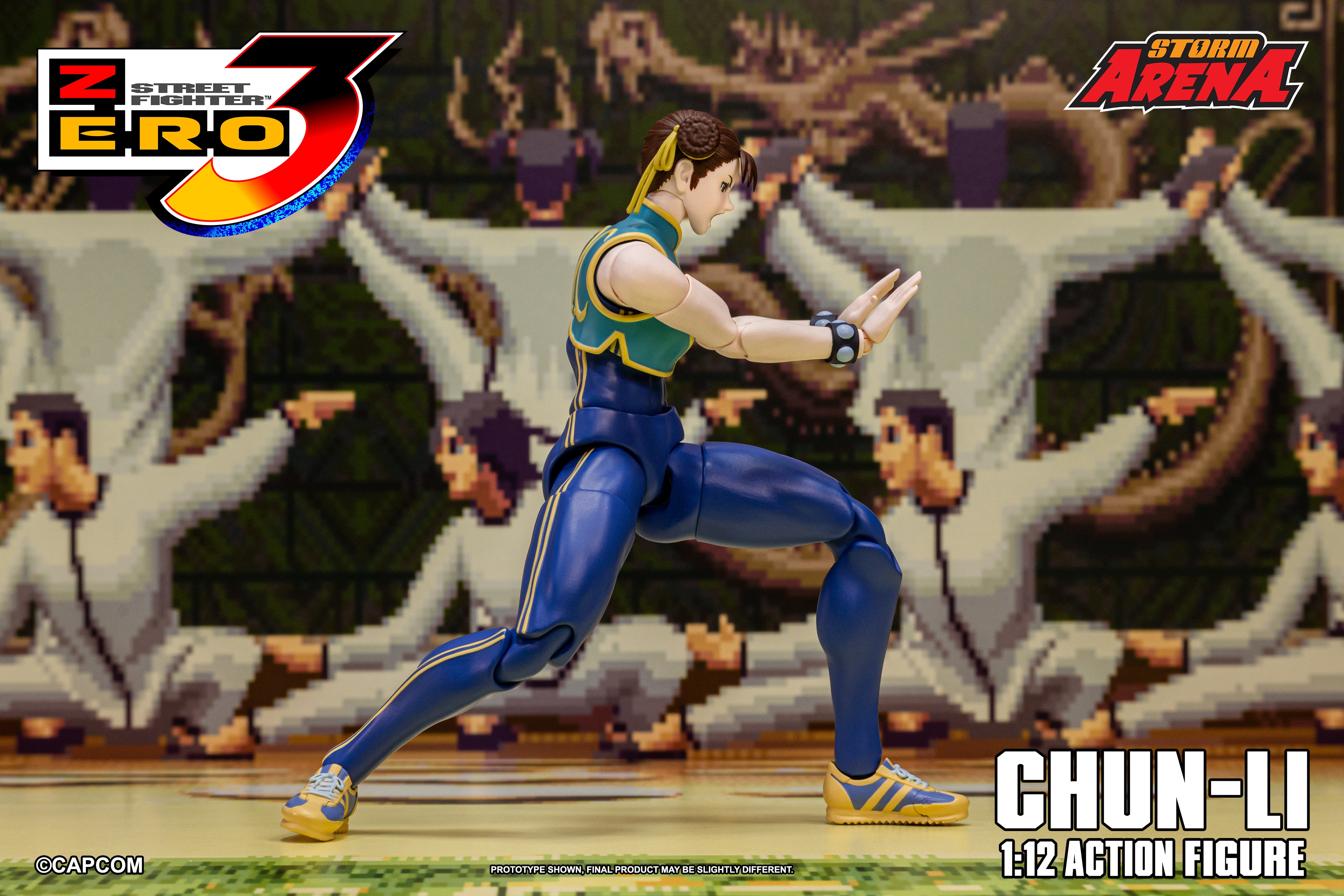 STREET FIGHTER ZERO 3 - CHUN-LI 1/12 Action Figure – STORM