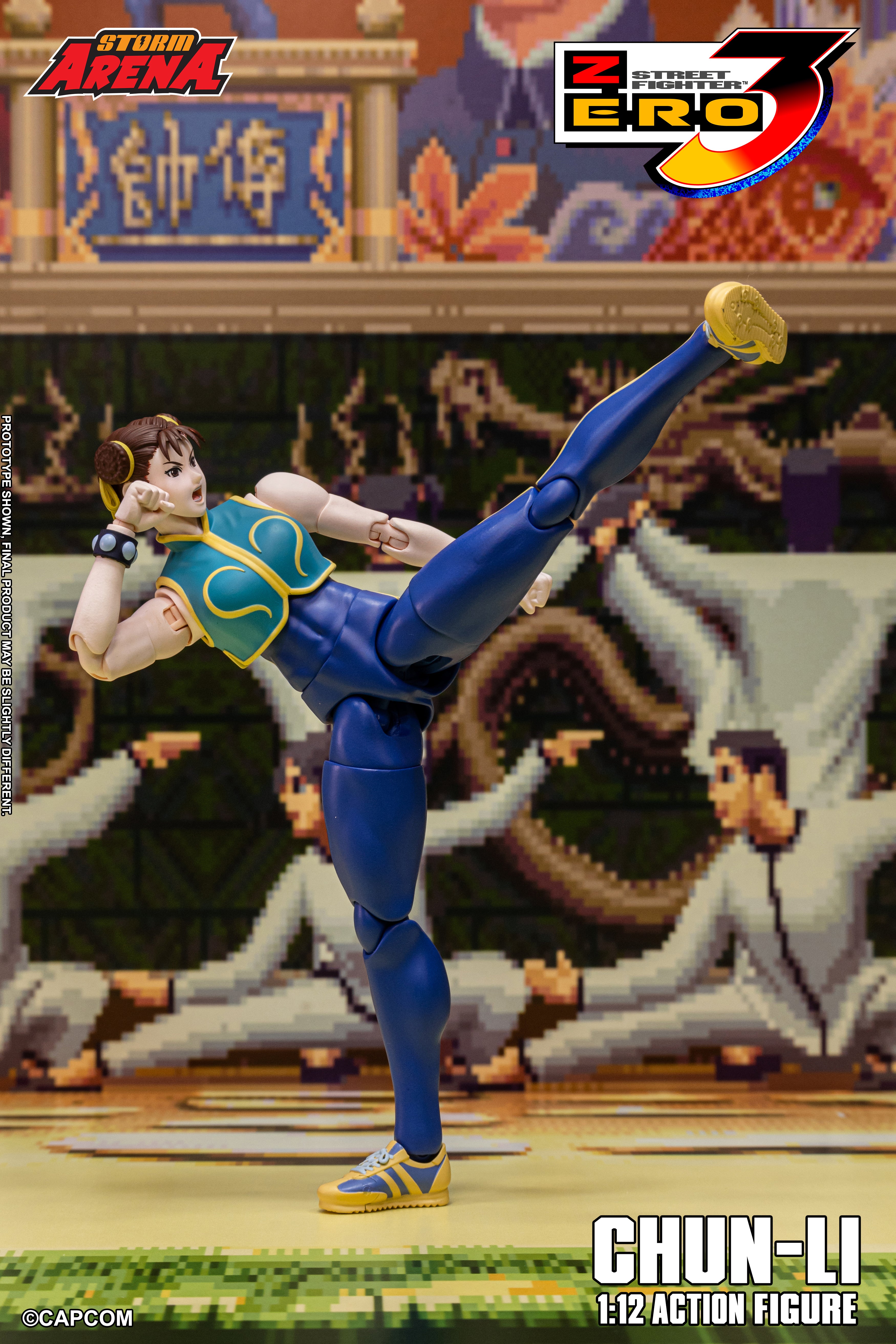 STREET FIGHTER ZERO 3 - CHUN-LI 1/12 Action Figure – STORM