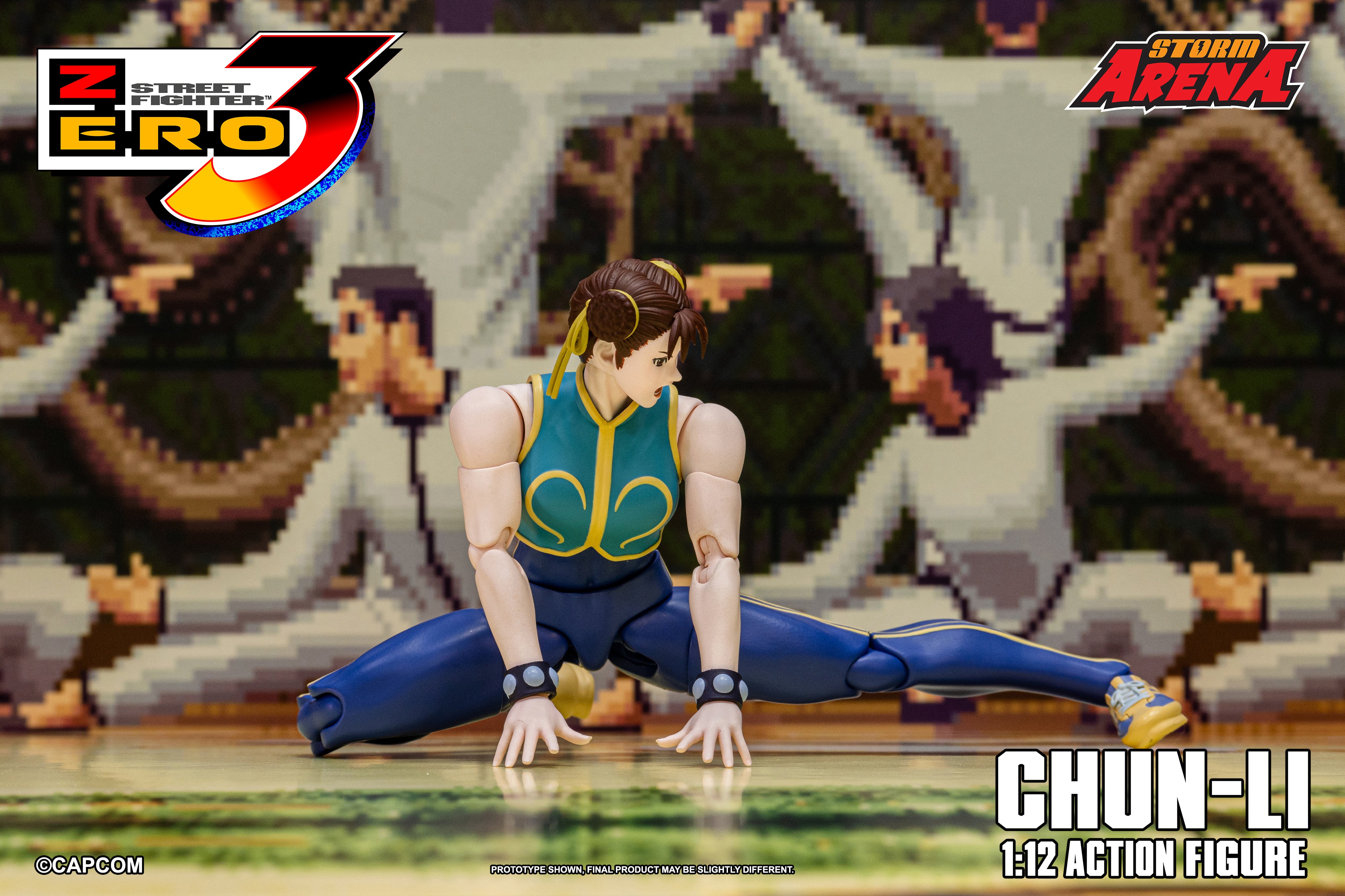 STREET FIGHTER ZERO 3 - CHUN-LI 1/12 Action Figure – STORM