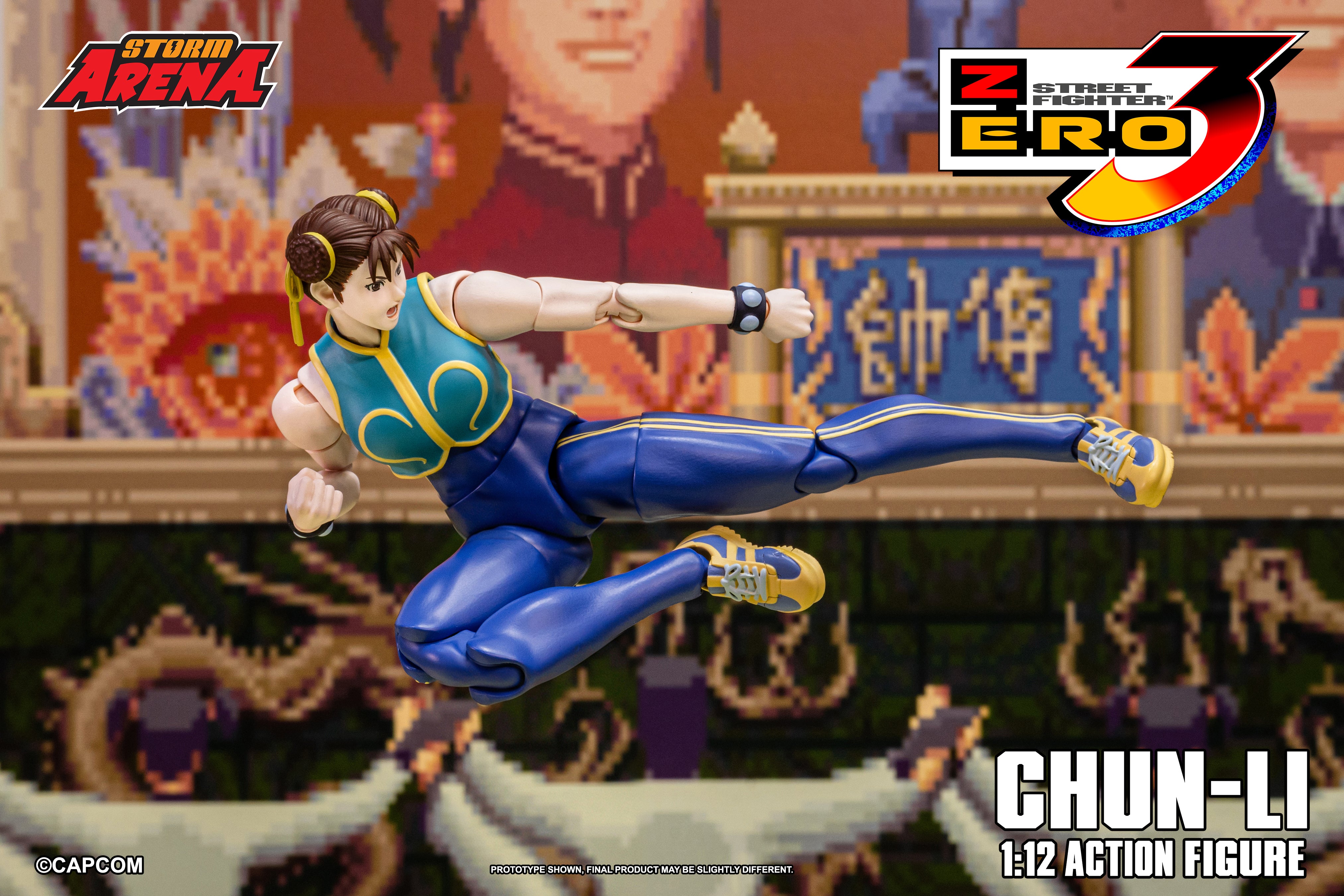 STREET FIGHTER ZERO 3 - CHUN-LI 1/12 Action Figure – STORM