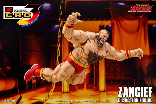STREET FIGHTER ZERO 3 - ZANGIEF 1/12 Action Figure | ストームアリーナ ストリートファイターZERO3 ザンギエフ