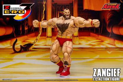 STREET FIGHTER ZERO 3 - ZANGIEF 1/12 Action Figure | ストームアリーナ ストリートファイターZERO3 ザンギエフ