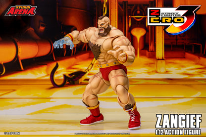 STREET FIGHTER ZERO 3 - ZANGIEF 1/12 Action Figure | ストームアリーナ ストリートファイターZERO3 ザンギエフ