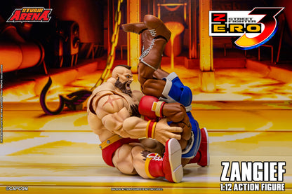 STREET FIGHTER ZERO 3 - ZANGIEF 1/12 Action Figure | ストームアリーナ ストリートファイターZERO3 ザンギエフ