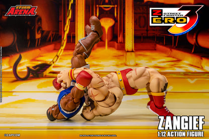 STREET FIGHTER ZERO 3 - ZANGIEF 1/12 Action Figure | ストームアリーナ ストリートファイターZERO3 ザンギエフ
