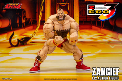 STREET FIGHTER ZERO 3 - ZANGIEF 1/12 Action Figure | ストームアリーナ ストリートファイターZERO3 ザンギエフ