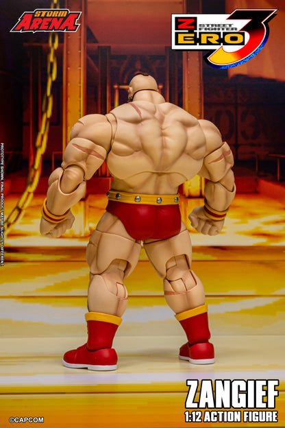 STREET FIGHTER ZERO 3 - ZANGIEF 1/12 Action Figure | ストームアリーナ ストリートファイターZERO3 ザンギエフ