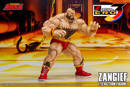 STREET FIGHTER ZERO 3 - ZANGIEF 1/12 Action Figure | ストームアリーナ ストリートファイターZERO3 ザンギエフ