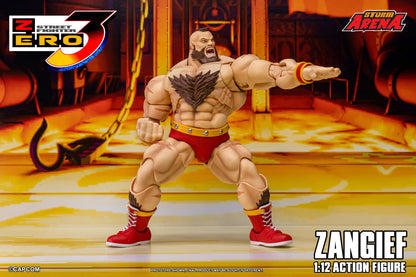 STREET FIGHTER ZERO 3 - ZANGIEF 1/12 Action Figure | ストームアリーナ ストリートファイターZERO3 ザンギエフ