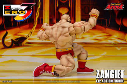 STREET FIGHTER ZERO 3 - ZANGIEF 1/12 Action Figure | ストームアリーナ ストリートファイターZERO3 ザンギエフ
