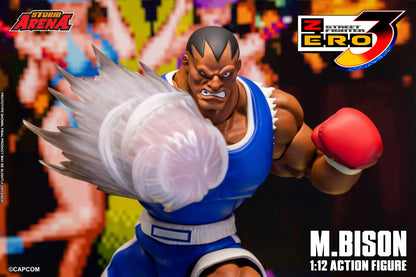STREET FIGHTER ZERO 3 - M.BISON 1/12 Action Figure | ストームアリーナ ストリートファイターZERO3 M.バイソン