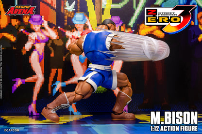 STREET FIGHTER ZERO 3 - M.BISON 1/12 Action Figure | ストームアリーナ ストリートファイターZERO3 M.バイソン