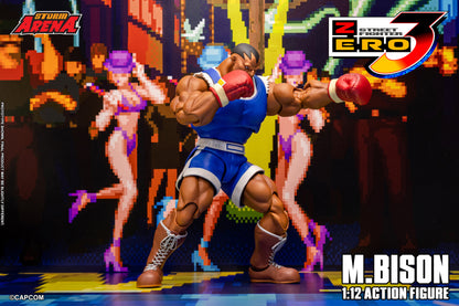 STREET FIGHTER ZERO 3 - M.BISON 1/12 Action Figure | ストームアリーナ ストリートファイターZERO3 M.バイソン