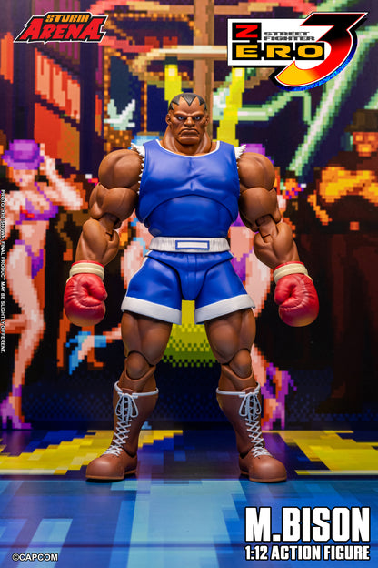 STREET FIGHTER ZERO 3 - M.BISON 1/12 Action Figure | ストームアリーナ ストリートファイターZERO3 M.バイソン