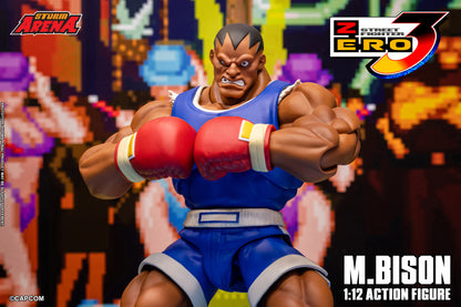 STREET FIGHTER ZERO 3 - M.BISON 1/12 Action Figure | ストームアリーナ ストリートファイターZERO3 M.バイソン