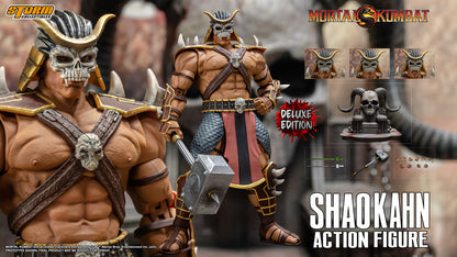 MORTAL KOMBAT 1/12 SCALE ACTION FIGURE SHAO KAHN DELUXE EDITION | モータルコンバット アクションフィギュア シャオ・カーン デラックス エディション