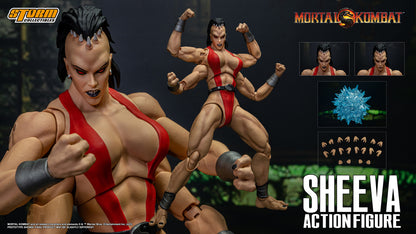 MORTAL KOMBAT 1/12 SCALE ACTION FIGURE SHEEVA | モータルコンバット アクションフィギュア シーヴァ