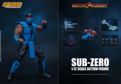 MORTAL KOMBAT 1/12 SCALE ACTION FIGURE SUB-ZERO VER.2 | モータルコンバット 1/12 アクションフィギュア サブゼロ VER.2