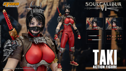 SOULCALIBUR VI - TAKI ACTION FIGURE SOULCALIBUR VI | アクションフィギュア 多喜