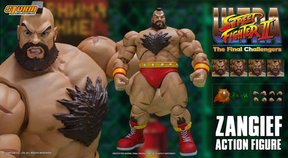 ULTRA STREET FIGHTER II THE FINAL CHALLENGERS - ZANGIEF ACTION FIGURE | ウルトラストリートファイターII ザ・ファイナルチャレンジャーズ アクションフィギュア ザンギエフ