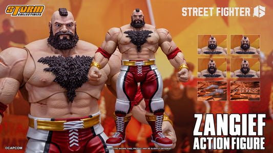 STREET FIGHTER 6 - ZANGIEF ACTION FIGURE | ストリートファイター6 アクションフィギュア ザンギエフ