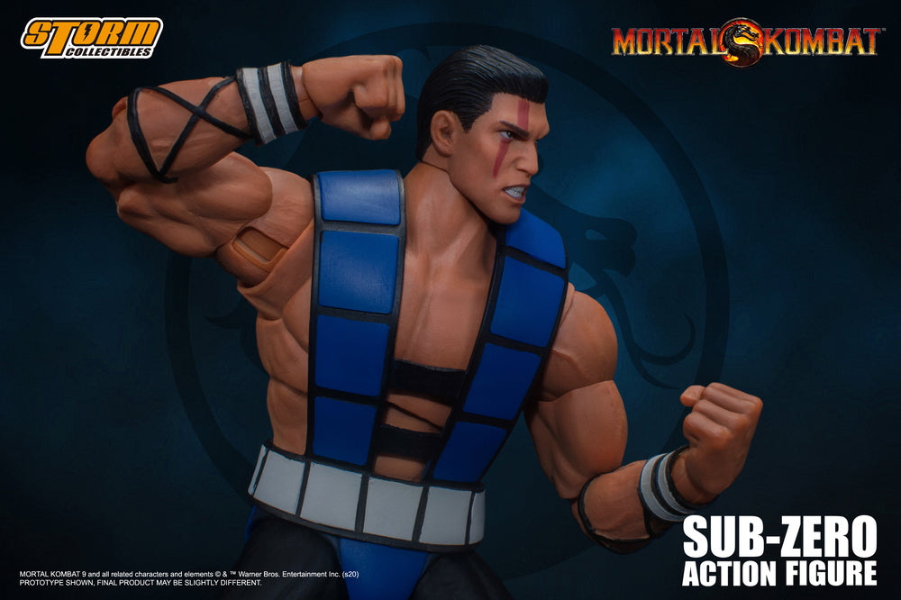 MORTAL KOMBAT 1/12 SCALE ACTION FIGURE SUB-ZERO (UNMASKED) | モータルコンバット アクションフィギュア サブゼロ(アンマスク)
