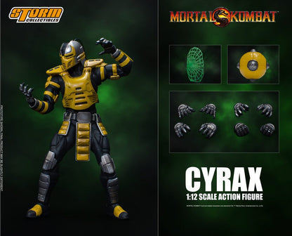 MORTAL KOMBAT 1/12 SCALE ACTION FIGURE CYRAX | モータルコンバット 1/12 アクションフィギュア サイラックス
