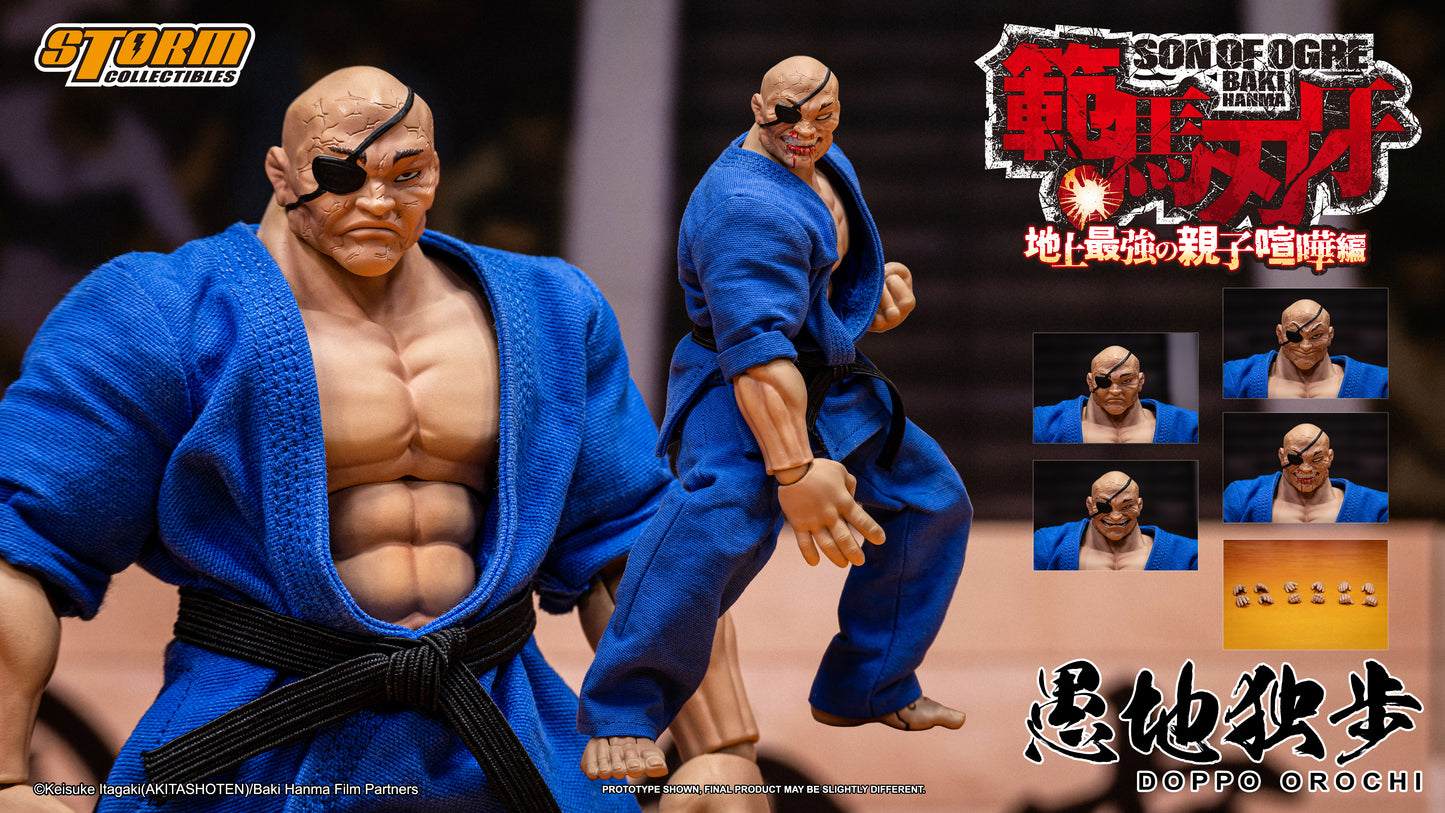 BAKI HANMA: SON OF OGRE - DOPPO OROCHI ACTION FIGURE | 『範馬刃牙』 アクションフィギュア 愚地独歩 スペシャルエディション