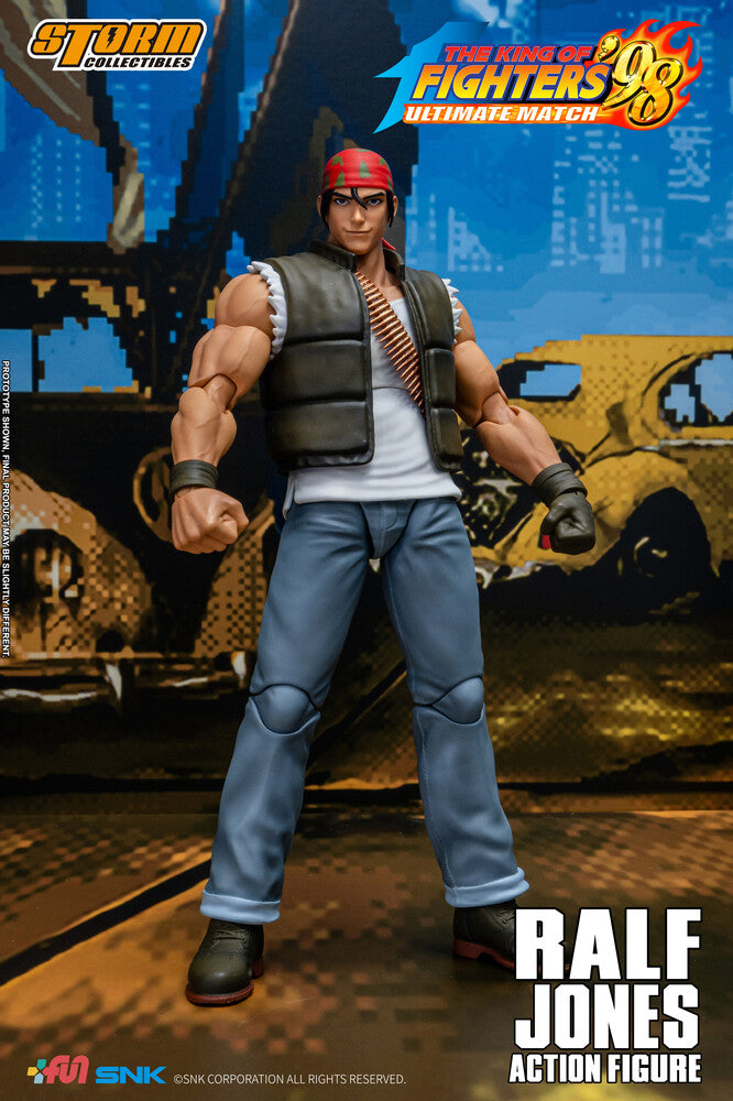 THE KING OF FIGHTERS ’98 ULTIMATE MATCH RALF JONES ACTION FIGURE | ザ・キング・オブ・ファイターズ '98 アルティメットマッチ アクションフィギュア ラルフ・ジョーンズ