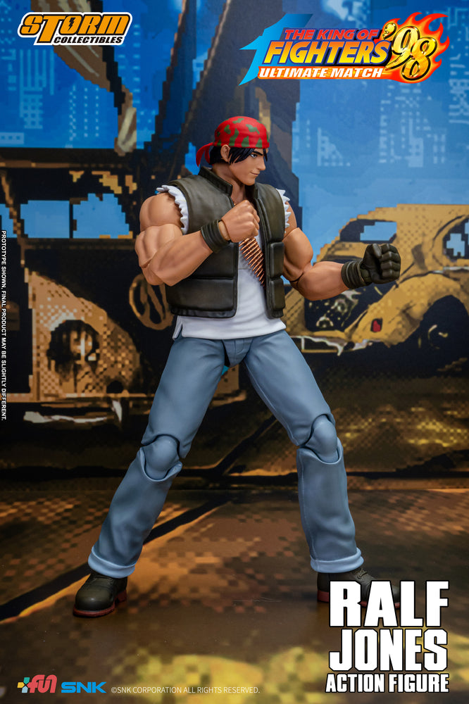THE KING OF FIGHTERS ’98 ULTIMATE MATCH RALF JONES ACTION FIGURE | ザ・キング・オブ・ファイターズ '98 アルティメットマッチ アクションフィギュア ラルフ・ジョーンズ