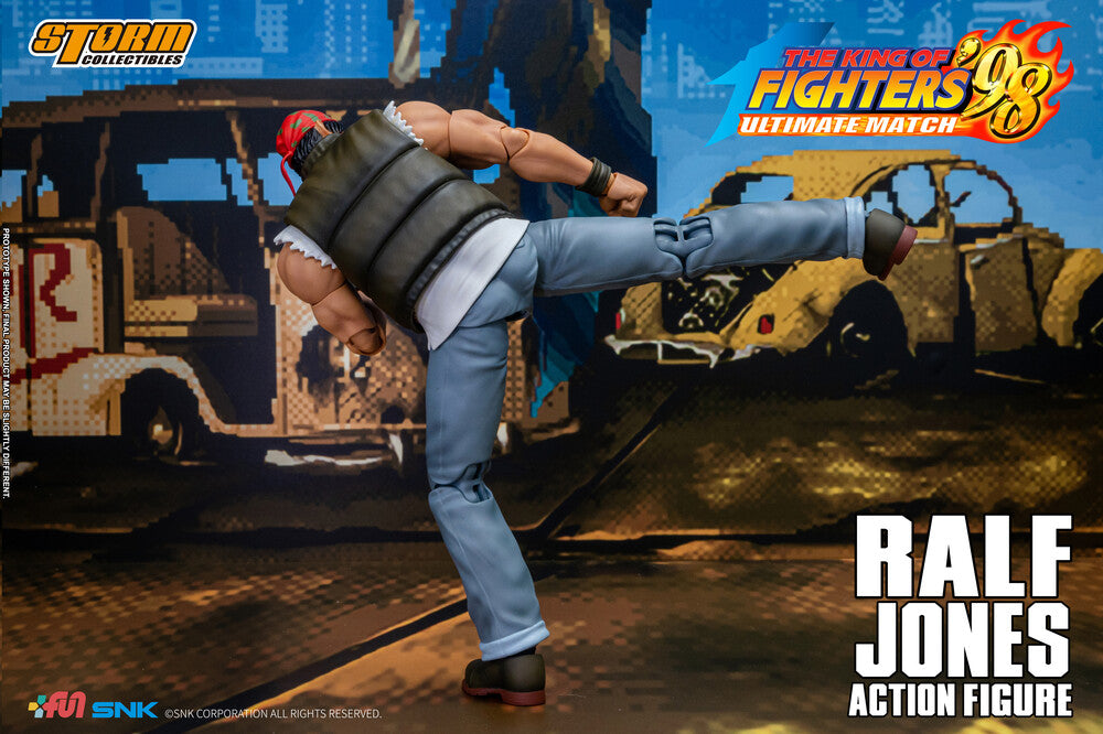 THE KING OF FIGHTERS ’98 ULTIMATE MATCH RALF JONES ACTION FIGURE | ザ・キング・オブ・ファイターズ '98 アルティメットマッチ アクションフィギュア ラルフ・ジョーンズ