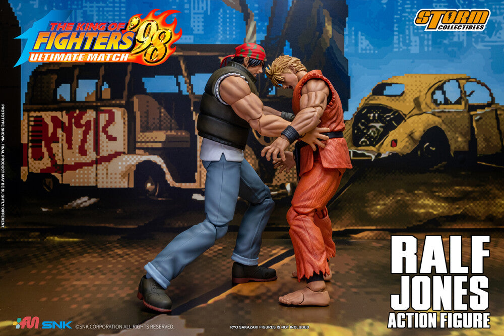 THE KING OF FIGHTERS ’98 ULTIMATE MATCH RALF JONES ACTION FIGURE | ザ・キング・オブ・ファイターズ '98 アルティメットマッチ アクションフィギュア ラルフ・ジョーンズ