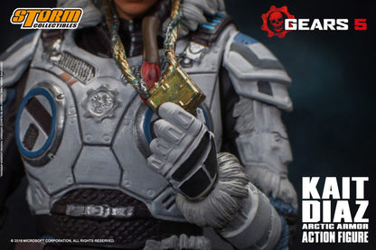 GEARS 5 - KAIT DIAZ ARCTIC ARMOR ACTION FIGURE  Gears 5 | (ギアーズ5) アクションフィギュア ケイト・ディアス アークティックアーマー