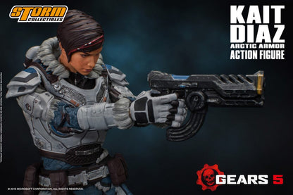 GEARS 5 - KAIT DIAZ ARCTIC ARMOR ACTION FIGURE  Gears 5 | (ギアーズ5) アクションフィギュア ケイト・ディアス アークティックアーマー