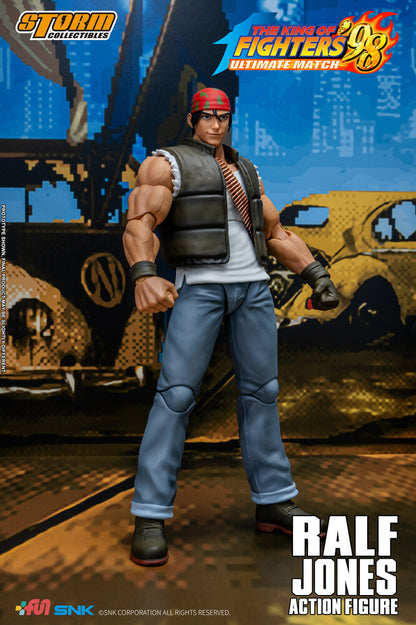 THE KING OF FIGHTERS ’98 ULTIMATE MATCH RALF JONES ACTION FIGURE | ザ・キング・オブ・ファイターズ '98 アルティメットマッチ アクションフィギュア ラルフ・ジョーンズ
