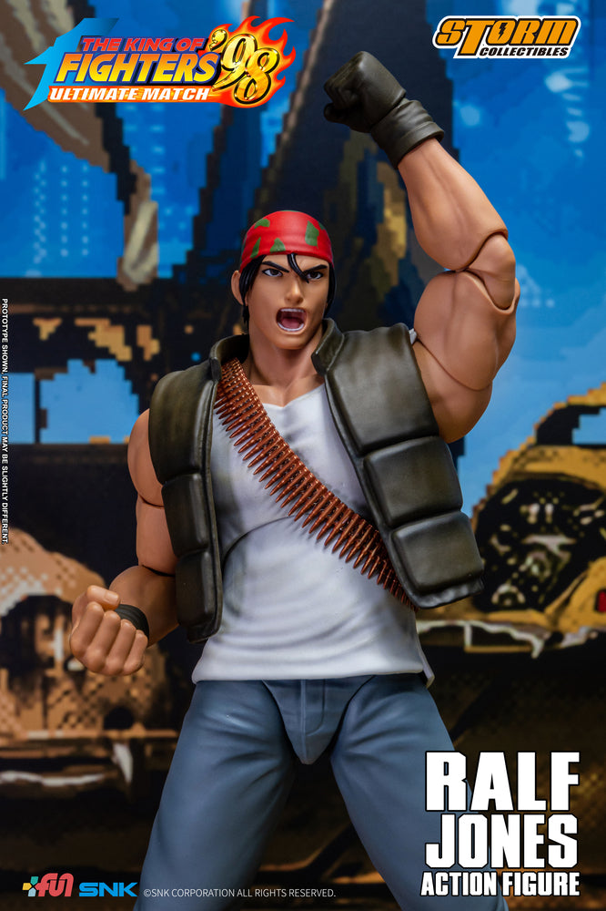 THE KING OF FIGHTERS ’98 ULTIMATE MATCH RALF JONES ACTION FIGURE | ザ・キング・オブ・ファイターズ '98 アルティメットマッチ アクションフィギュア ラルフ・ジョーンズ