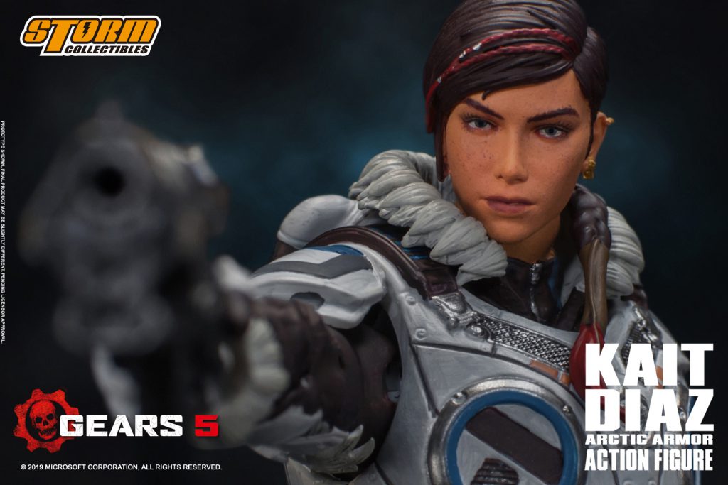GEARS 5 - KAIT DIAZ ARCTIC ARMOR ACTION FIGURE  Gears 5 | (ギアーズ5) アクションフィギュア ケイト・ディアス アークティックアーマー