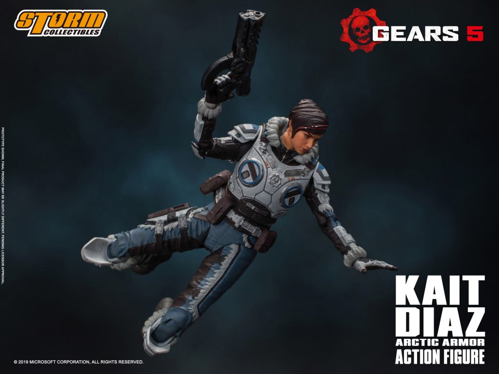 GEARS 5 - KAIT DIAZ ARCTIC ARMOR ACTION FIGURE  Gears 5 | (ギアーズ5) アクションフィギュア ケイト・ディアス アークティックアーマー