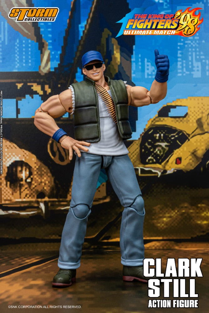 THE KING OF FIGHTERS ’98 ULTIMATE MATCH CLARK STILL ACTION FIGURE | ザ・キング・オブ・ファイターズ '98 アルティメットマッチ アクションフィギュア クラーク・スティル