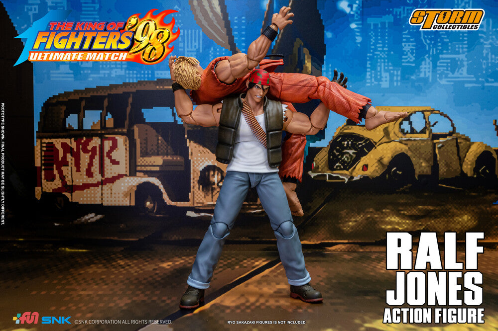 THE KING OF FIGHTERS ’98 ULTIMATE MATCH RALF JONES ACTION FIGURE | ザ・キング・オブ・ファイターズ '98 アルティメットマッチ アクションフィギュア ラルフ・ジョーンズ