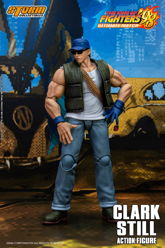 THE KING OF FIGHTERS ’98 ULTIMATE MATCH CLARK STILL ACTION FIGURE | ザ・キング・オブ・ファイターズ '98 アルティメットマッチ アクションフィギュア クラーク・スティル