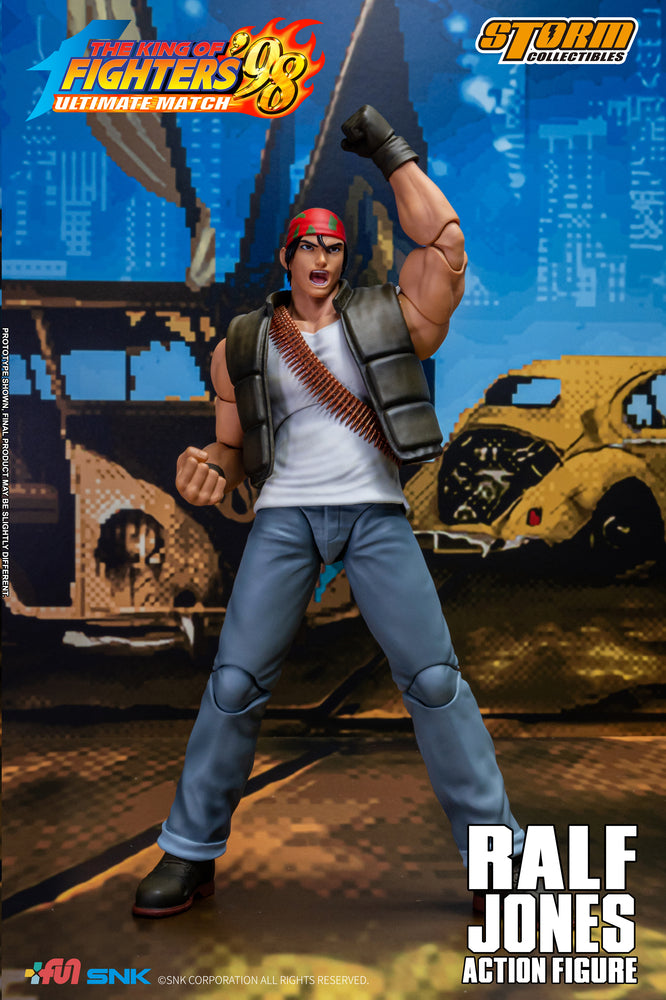 THE KING OF FIGHTERS ’98 ULTIMATE MATCH RALF JONES ACTION FIGURE | ザ・キング・オブ・ファイターズ '98 アルティメットマッチ アクションフィギュア ラルフ・ジョーンズ