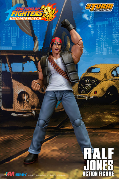THE KING OF FIGHTERS ’98 ULTIMATE MATCH RALF JONES ACTION FIGURE | ザ・キング・オブ・ファイターズ '98 アルティメットマッチ アクションフィギュア ラルフ・ジョーンズ