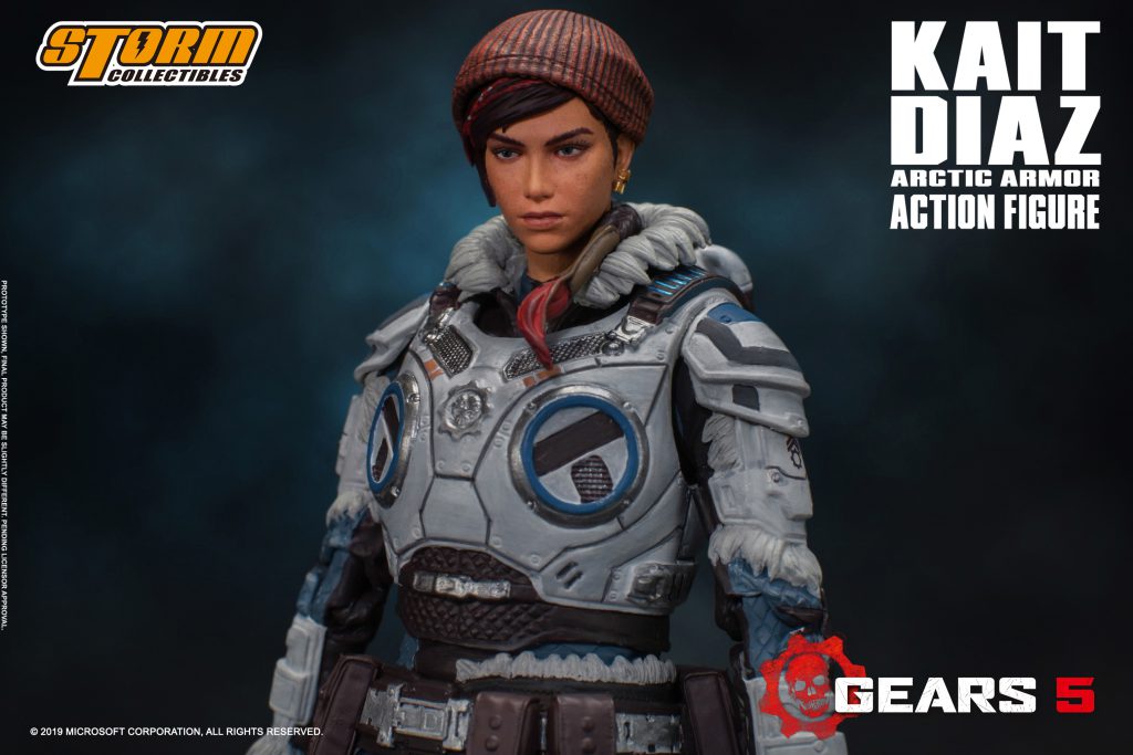 GEARS 5 - KAIT DIAZ ARCTIC ARMOR ACTION FIGURE  Gears 5 | (ギアーズ5) アクションフィギュア ケイト・ディアス アークティックアーマー