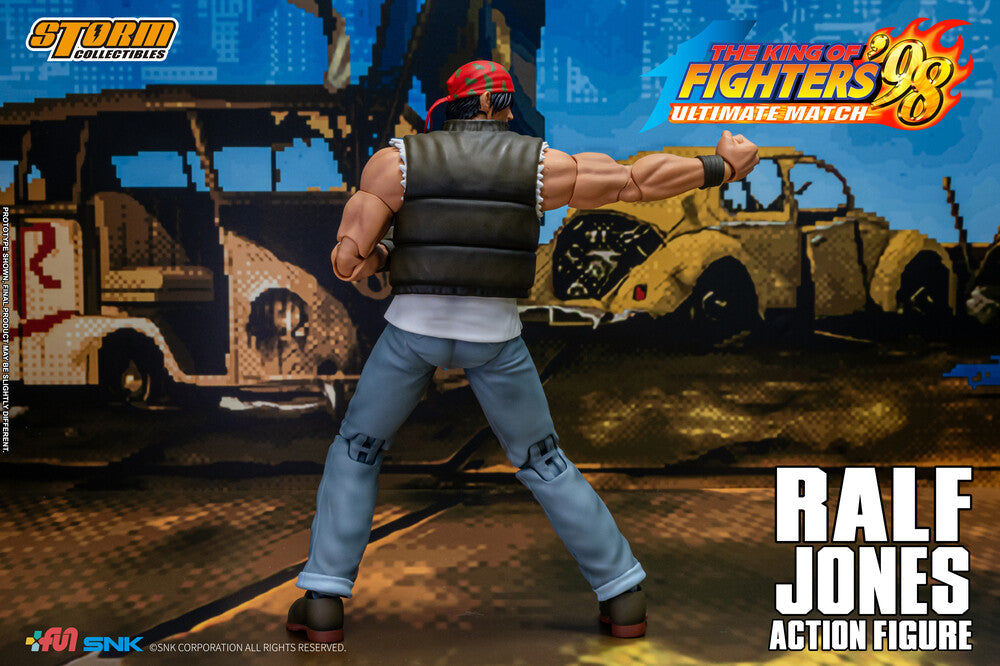 THE KING OF FIGHTERS ’98 ULTIMATE MATCH RALF JONES ACTION FIGURE | ザ・キング・オブ・ファイターズ '98 アルティメットマッチ アクションフィギュア ラルフ・ジョーンズ