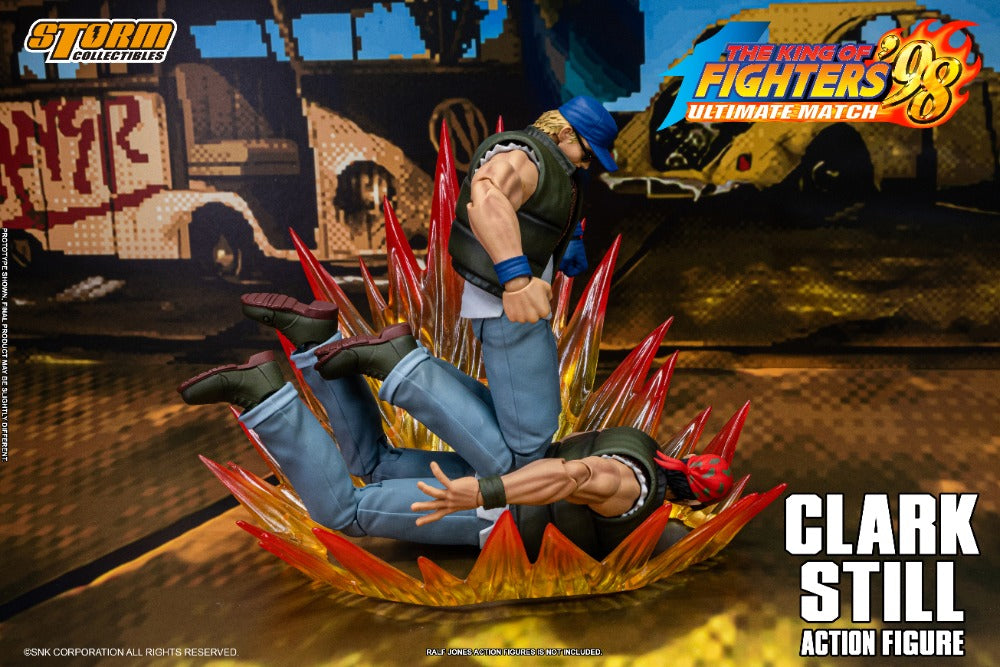 THE KING OF FIGHTERS ’98 ULTIMATE MATCH CLARK STILL ACTION FIGURE | ザ・キング・オブ・ファイターズ '98 アルティメットマッチ アクションフィギュア クラーク・スティル
