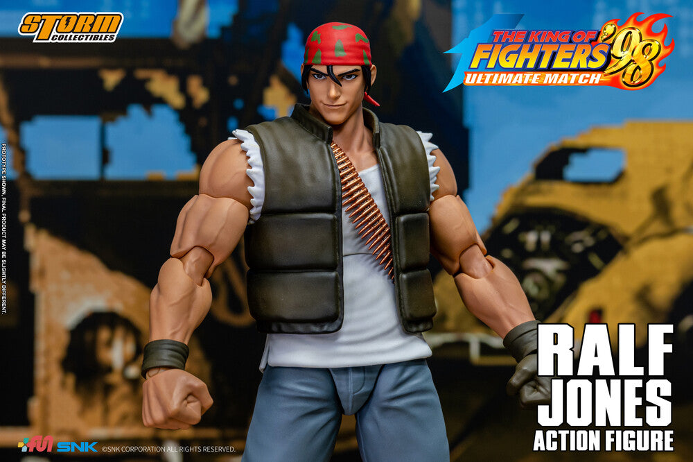 THE KING OF FIGHTERS ’98 ULTIMATE MATCH RALF JONES ACTION FIGURE | ザ・キング・オブ・ファイターズ '98 アルティメットマッチ アクションフィギュア ラルフ・ジョーンズ