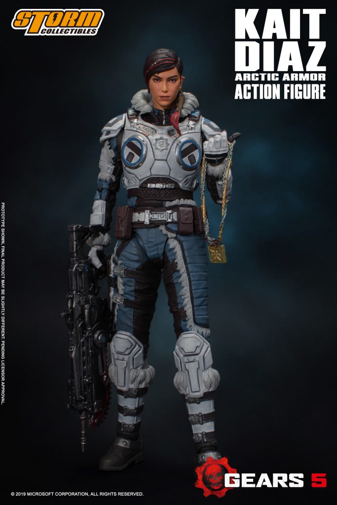 GEARS 5 - KAIT DIAZ ARCTIC ARMOR ACTION FIGURE  Gears 5 | (ギアーズ5) アクションフィギュア ケイト・ディアス アークティックアーマー
